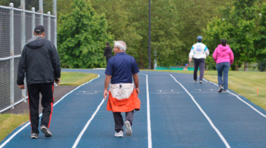 walking track flooring